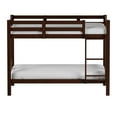 thumbnail image 2 of Furniture of America Sophie Wood Bunk Bed, Full/Full, Dark Walnut, 2 of 6