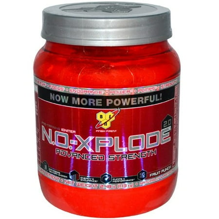 BSN N.O. XPLODE 2.0 Fruit Punch 30 Servings