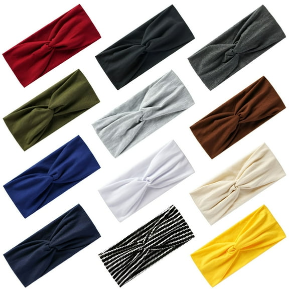 TELOLY Headbands for Women,Cloth Head Scarf,Gym Accessories for Women