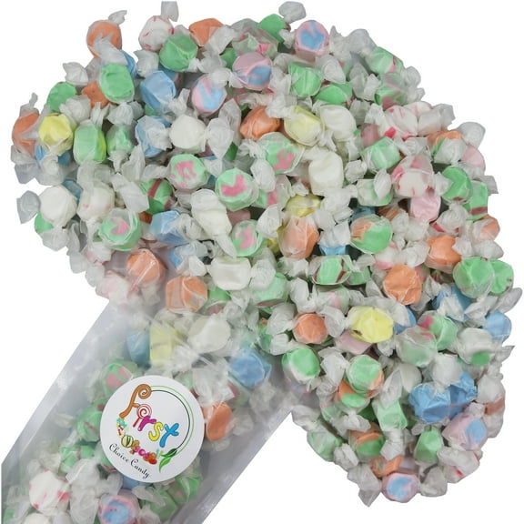Assorted Salt Water Taffy 2 Pound Resealable Bag