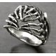 thumbnail image 2 of Dedo Hueso Anillo Retro Personalidad Ciempiés Pie Anillo Exquisito Anillo Abierto Moda Hombres y Mujeres Joyería de la Mano Abierto Anillo Ajustable, 2 of 8