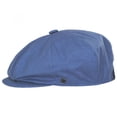 thumbnail image 3 of Linen and Cotton Newsboy Cap - S - Denim Blue, 3 of 5