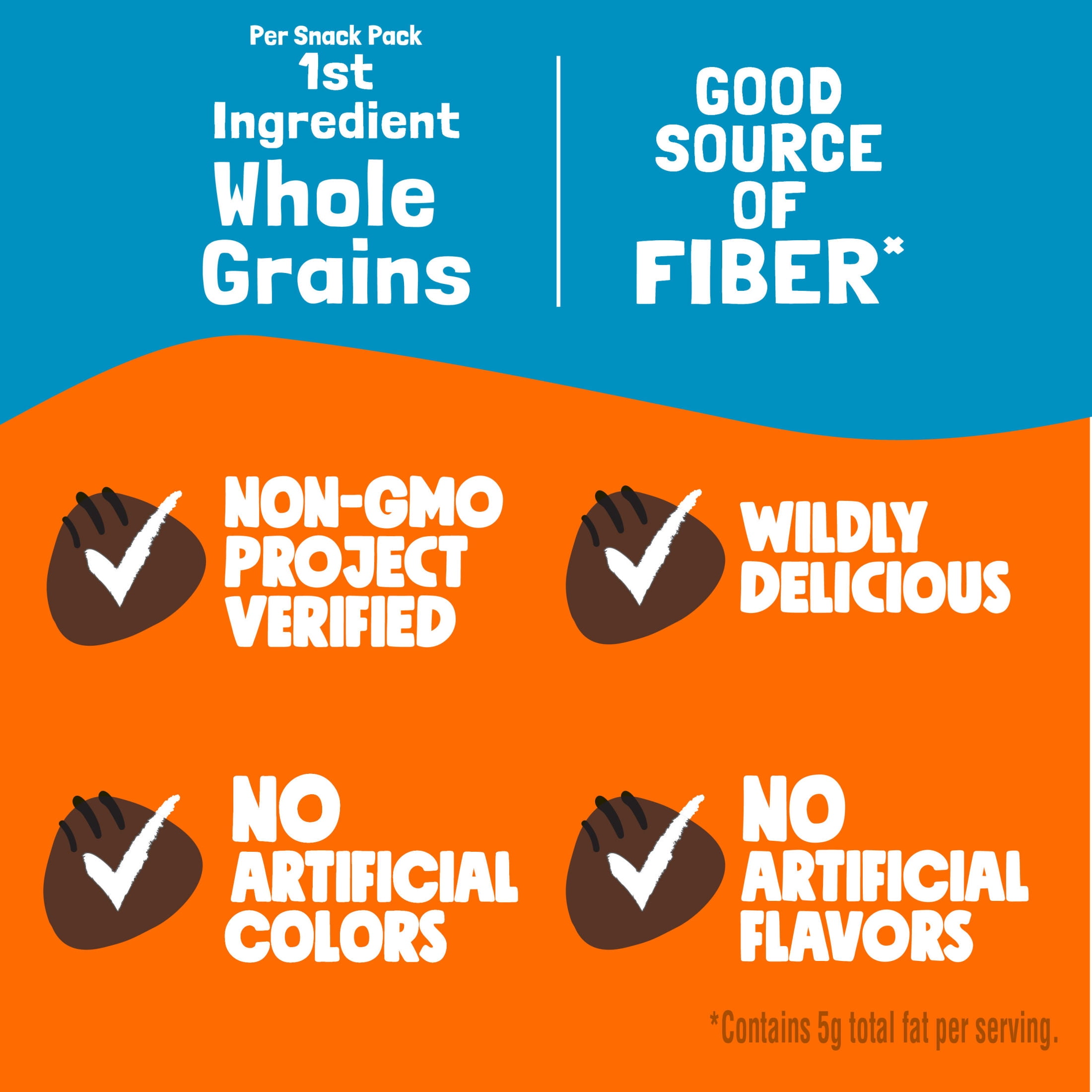 Bear Naked Chewy Honey Nut Butter Granola Bites, Whole Grain and Fiber, 5 oz, 5 Count