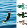 thumbnail image 2 of Frog Bait Anti-hanging Bottom Sharp Hook Rust-proof Anti-break Bite Resistant 3D Fisheyes High-Strength Frog Lure Bait Outdoor Tackle, 2 of 7