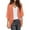 Orange, variant on PMUYBHF Female Women Cardigan Long Womens Solid Elegant Puff Sleeve Chiffon Cardigan Loose Cover Up Casual Blouse Tops XL Green