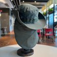 thumbnail image 2 of OOOUM Breathable Neck Flap For Men Women Wide Brim Hiking Fishing Sun Hat Camping Outdoor Uv Protection Neck Flap Hat Army Green, 2 of 4