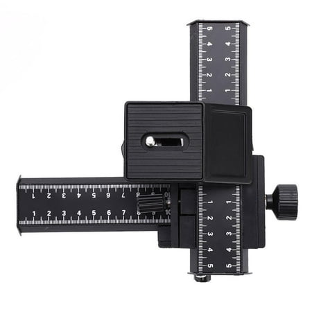 Macro Focusing Rail - Lv. life 4 Way Macro Focusing Rail Slider with 1/4 Mounting Screw for Close-up Shooting,Camera Slider, Macro Focusing Slider