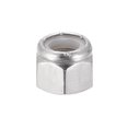 thumbnail image 5 of Uxcell 3/8-16 UNC Nylon Insert Hex Lock Nuts, 304 Stainless Steel, Plain Finish, 25 Pack, 5 of 5