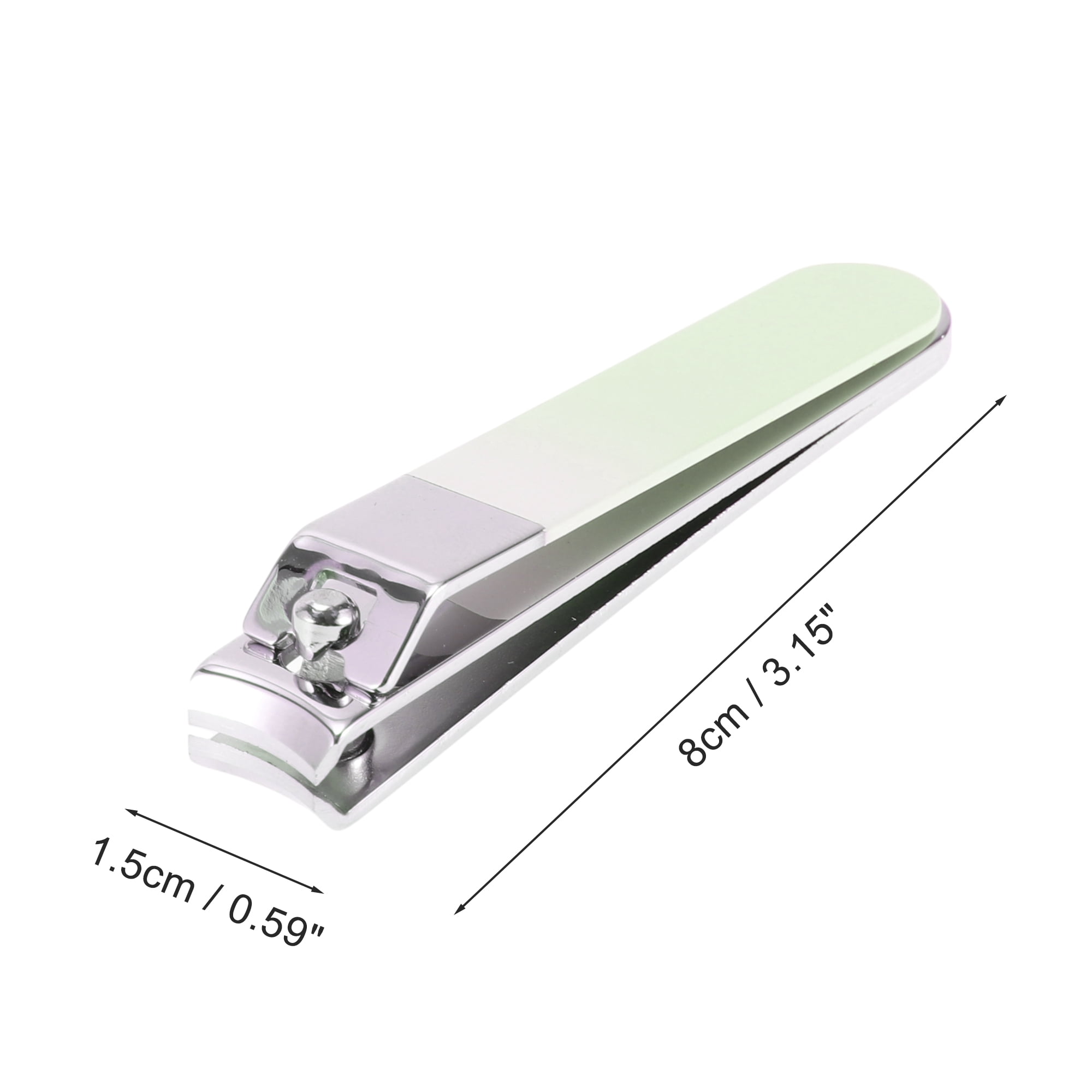 Unique Bargains Fashion Nail Clipper Kit 7 Pcs Gradient Green 18