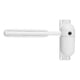 thumbnail image 1 of Automatic door closer, metal mini low noise hidden spring door closer, white, 1 of 5