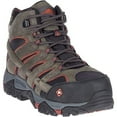 thumbnail image 4 of MERRELL WORK Men's Moab Vertex Mid Waterproof Comp Toe Work Boot Pewter - J11515  PEWTER, 4 of 4