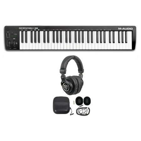 M-Audio Keystation 61 III 61-Key USB MIDI Keyboard Controller MK3 +