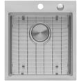 thumbnail image 7 of Ruvati RVH8006 18 x 20 Inch Drop-in Stainless Steel Kitchen Sink Single Bowl, 7 of 7