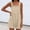Beige, variant on BUIGTTKLOP Jumpsuits for Women Summer Short Overalls Casual Sleeveless Adjustable Loose Women's Rompers with Pockets 2026