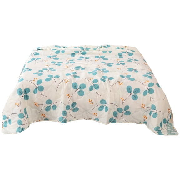 BIZHUA Cartoon Cool Quilt Comfort Blanket Soft Comfortable and Warm Seamed Edge Blanket Gift Suitable for Summer Nap To Keep Warm1X Summer Cool Air Conditioning Quilt