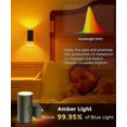 thumbnail image 4 of Night Light, Amber Night Light, Dimmable Night Light, Light Sensor, Yellow Night, 4 of 4