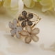 thumbnail image 5 of 2 piezas mujeres niñas bufanda anillos elegante strass hebilla titular joyería jinwen Bufanda Anillos, 5 of 8