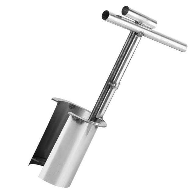 Wisewang Long Handle Bulb Planter Tool For Comfortable Planting Bulb Transplanter For Digging Holes