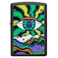 thumbnail image 6 of Zippo Black Light Eye Design Pocket Lighter, 6 of 7