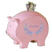 My Bambino Asymmetrical Pig Piggy Banks & Money Jars Pink/Blue