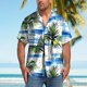 thumbnail image 1 of Blusa y camisa de manga corta con cuello vuelto para hombre, blusa informal con botones y estampado hawaiano, blusa de manga corta con cuello vuelto para hombre, 1 of 7
