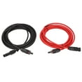 thumbnail image 1 of Solar Panel Wire, 1 Pair PV Extension Cable  Insulation IP68 Protection Copper Contact Ultra Low Resistance With Connector For Photovoltaic System 2 Meter,4 Meter,6 Meter,10 Meter, 1 of 8
