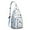 Sky-blue-50, variant on 4-Pockets Cross Body Bags for Woman Men,Cute Sea Life Sling Bag Chest Bag with Adjustable Strap Women's Crossbody Bags for Outdoors Hiking Traveling