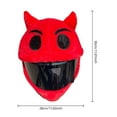 thumbnail image 3 of Cartoon Plush Animal Motorcycle Full Helmet Cover Funny Protection Fabric, 3 of 8