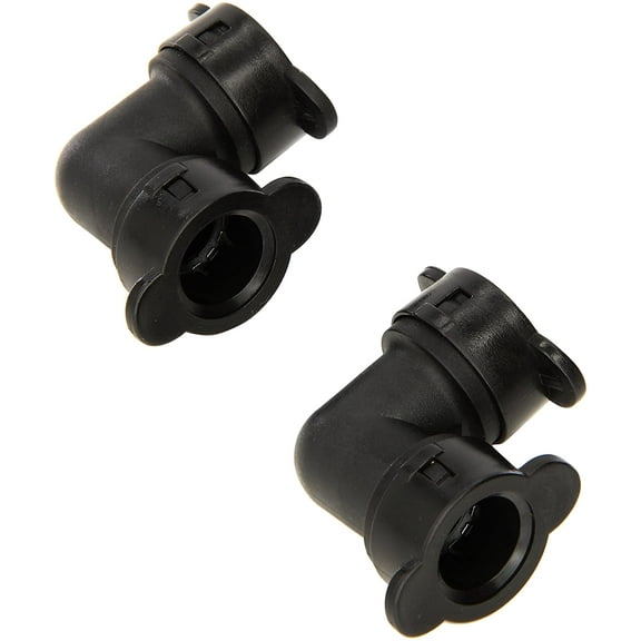 Orbit 3 Pack (6 Total Fittings) 1/2 Inch DripLock Drip Irrigation Tubing Elbow - 2 Pack