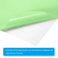 thumbnail image 3 of Uxcell Contact Paper, 9.8 Ft x 15.75 Inch Self Adhesive Wallpaper Peel and Stick, Light Green, 3 of 6