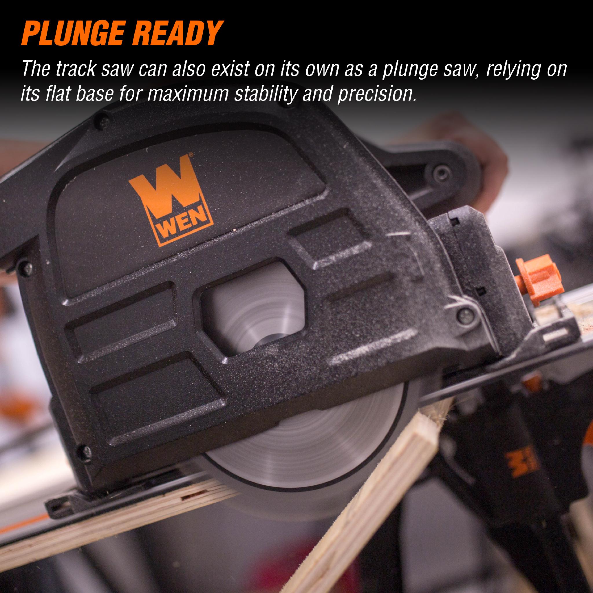 WEN 10-Amp 6.5-Inch Plunge Cut Sidewinder Track Saw photo 3