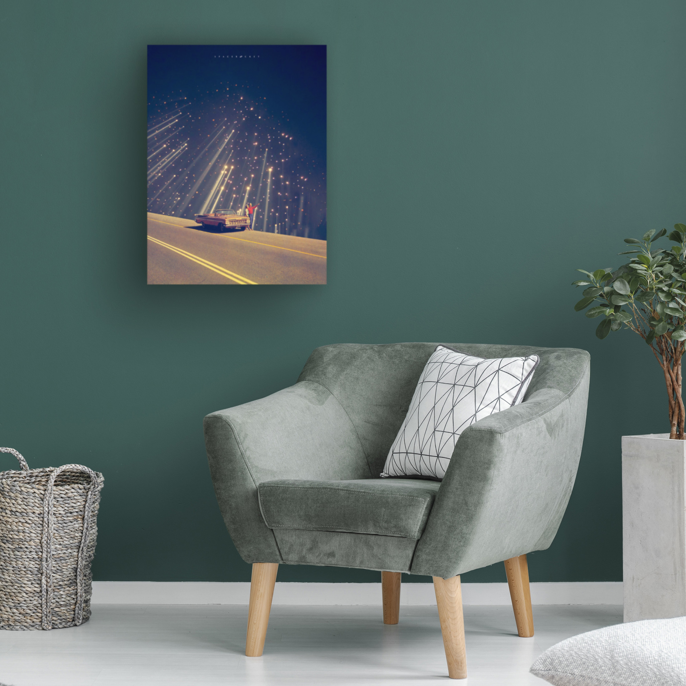 Trademark Fine Art spacerocket art  293 Canvas Wall Art