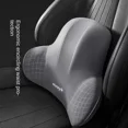 thumbnail image 2 of Reposacabezas lumbar para coche, almohada para el cuello para coche, cojín para el respaldo del coche, cojín lumbar, almohada de apoyo lumbar de espuma viscoelástica, 2 of 5