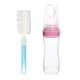thumbnail image 3 of Alimentador De Alimentos Para Bebés Cuchara Para Apretar Botella Utensilios Para Comer Para Bebés Para Niños Pequeños Rosa, 3 of 8
