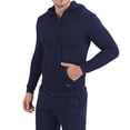 thumbnail image 1 of Sudadera Deportiva para Hombre Everlast con Capucha y Cierre Talla Mediana Azul, 1 of 4