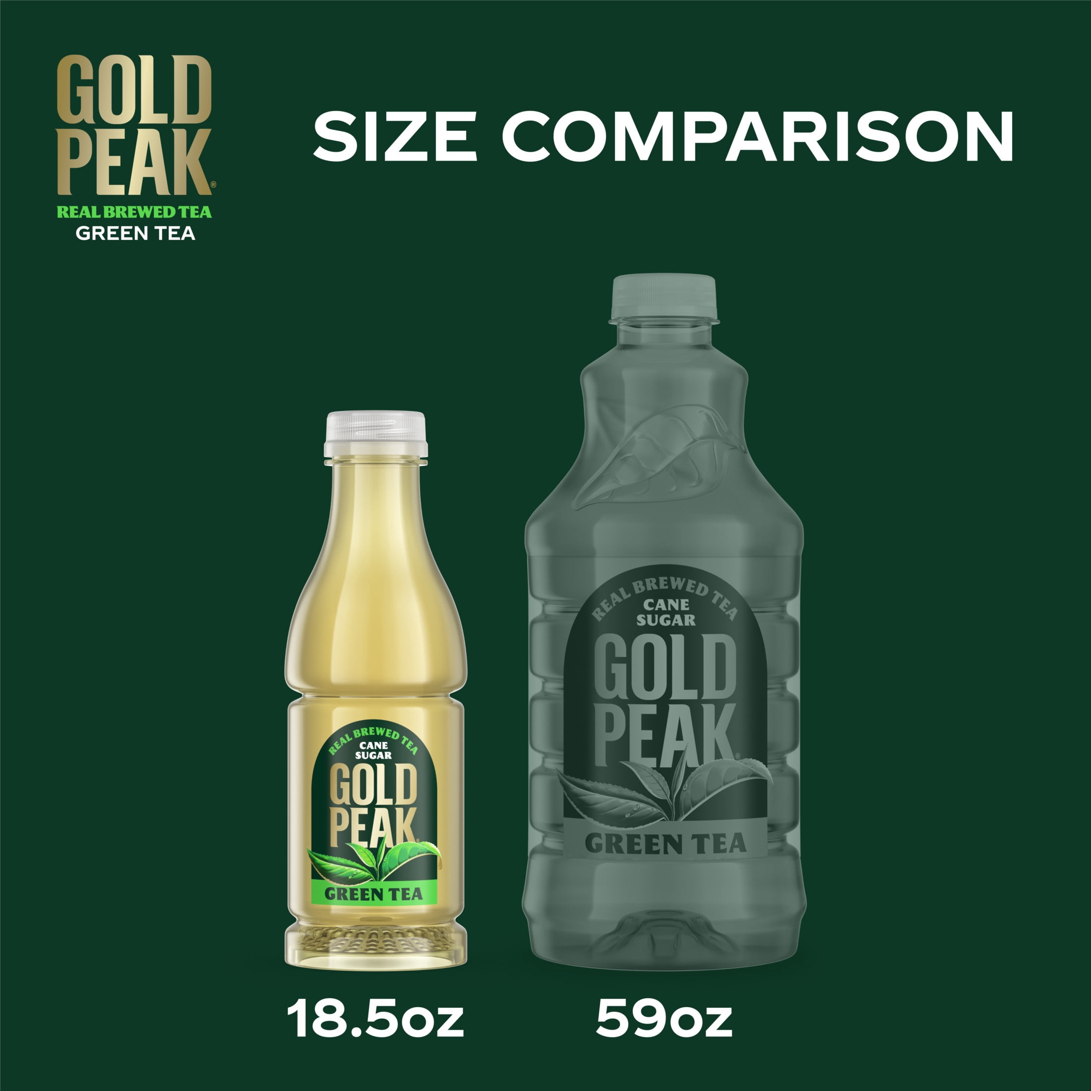 Gold Peak Sweet Green Iced Tea Bottle, 18.5 fl oz