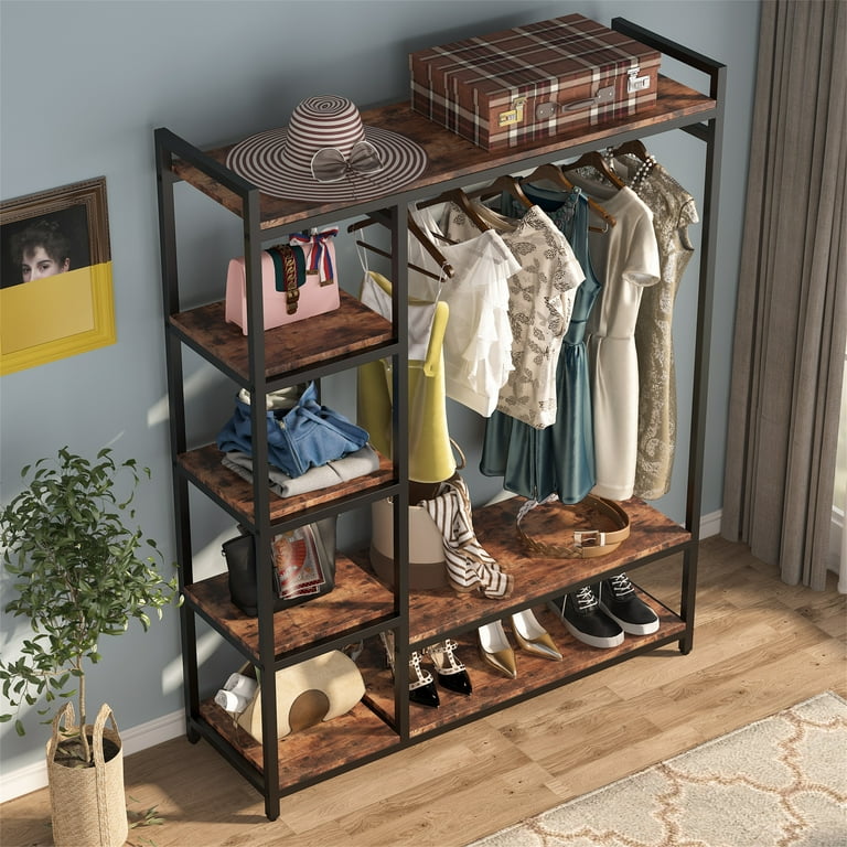 Wood Closet Shelving