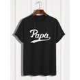 thumbnail image 3 of Father's Day Special: Men's Summer Casual T-Shirt with Unique Print Design - Breathable Polyester Blend, Round Neck, Short Sleeve, 3 of 6