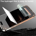 thumbnail image 3 of KIQ 2 Pack For Apple iPhone 14 Pro/16 CLEAR Flexible Privacy Hydrogel Film FULL Edge-to-Edge Screen Protector with Fingerprint Unlock Function, 3 of 5