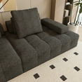 thumbnail image 6 of Sofa Couch for Living Room, Modern Loveseat Sofa with Extra Deep Seats, Comfy Armrests, Couches for Living Room Apartment Lounge, Easy Assembly, Grey, 6 of 10