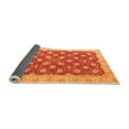 thumbnail image 2 of Ahgly Company Indoor Rectangle Oriental Orange Modern Area Rugs, 2' x 4', 2 of 4