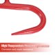 thumbnail image 5 of Gancho de Grúa Uxcell, Gancho de Seguridad de Acero Aleado de 1T, Gancho de Levantamiento, Carga de 2205 lbs, Rojo, 5 of 5