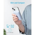 thumbnail image 2 of Banco de energía, batería magnética 321 (PowerCore Magnetic 5K), cargador portátil inalámbrico magnético de 5000 mAh, compatible con iPhone 14/14 Pro / 14 Plus, 2 of 4