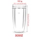 thumbnail image 5 of Billuyoard Taza exprimidora de frutas, licuadora a prueba de fugas, botella de cocina, lavable, reutilizable, reemplazo de pieza interna para Cocina y Comedor 32 onzas Billuyoard HA9053-01B, 5 of 6