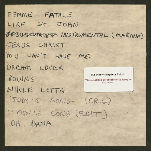 Big Star - Big Star Complete Third 1: Demos To Sessions To Roughs - Music & Performance - Vinyl