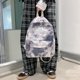thumbnail image 5 of Mochila clásica informal de nailon para mujer bolso de hombro para Likrtyny mujer bolso escolar de Color sólido para chica adolescente, 5 of 6