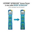 thumbnail image 2 of Listerine Ultraclean Access Snap-On Flosser & Flosser Refill Head 28 ea, Pack for Proper Oral Care, Mint Flavor 1 ea, 2 of 5