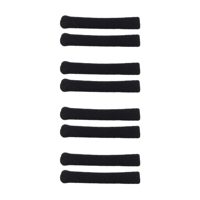 4 pares de almohadillas para los oídos de para retenedor de la manga de la punta del de las gafas Negro jinwen Retenedores de gafas