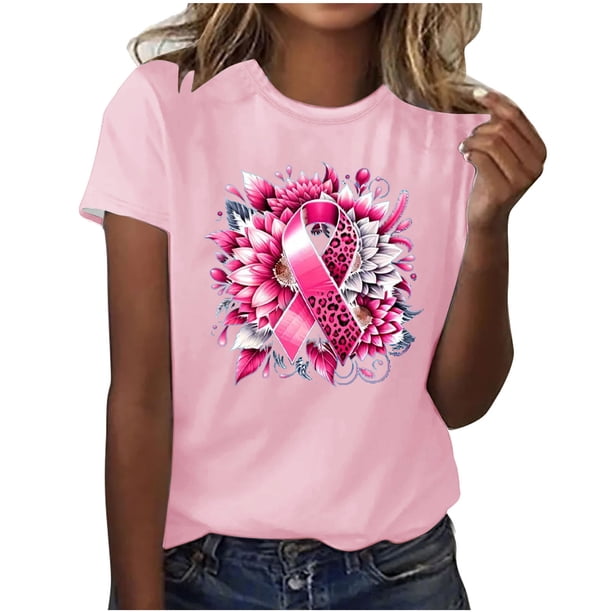 Mujeres Pantalones Cortos de Verano Flor Impresión Cuello Redondo Manga Corta Superior, Casual