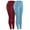 Sky Blue, variant on ZyeKqe 2PC High Waisted Leggings for Women Belly Control Yoga Pants Full Length Soft Workout Tights with Pockets